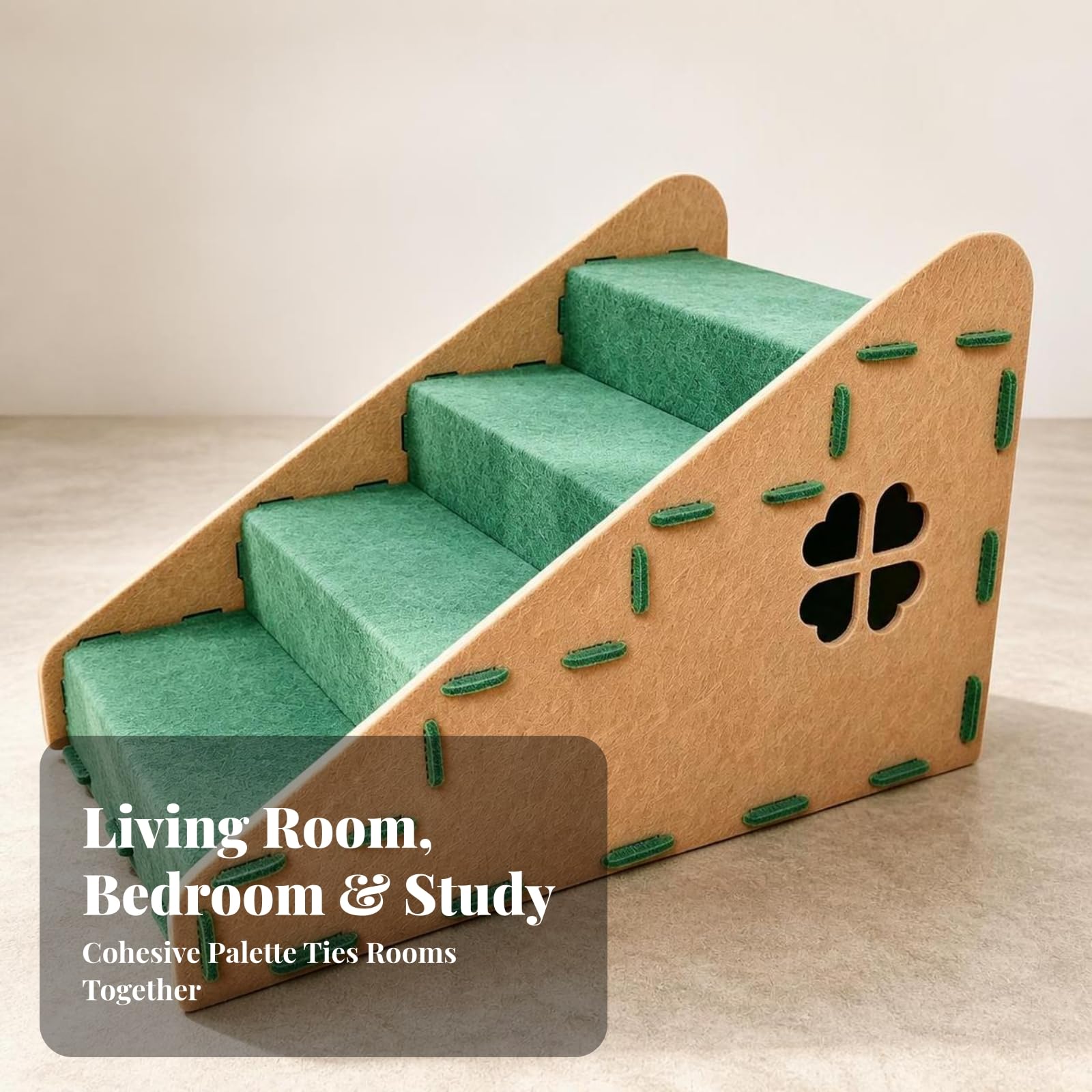 Escalera para Perros para Cama, Gris