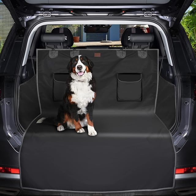 Kingsleeve Funda Protectora Maletero Coche para Perros Alfombrilla Universal Impermeable Antideslizante