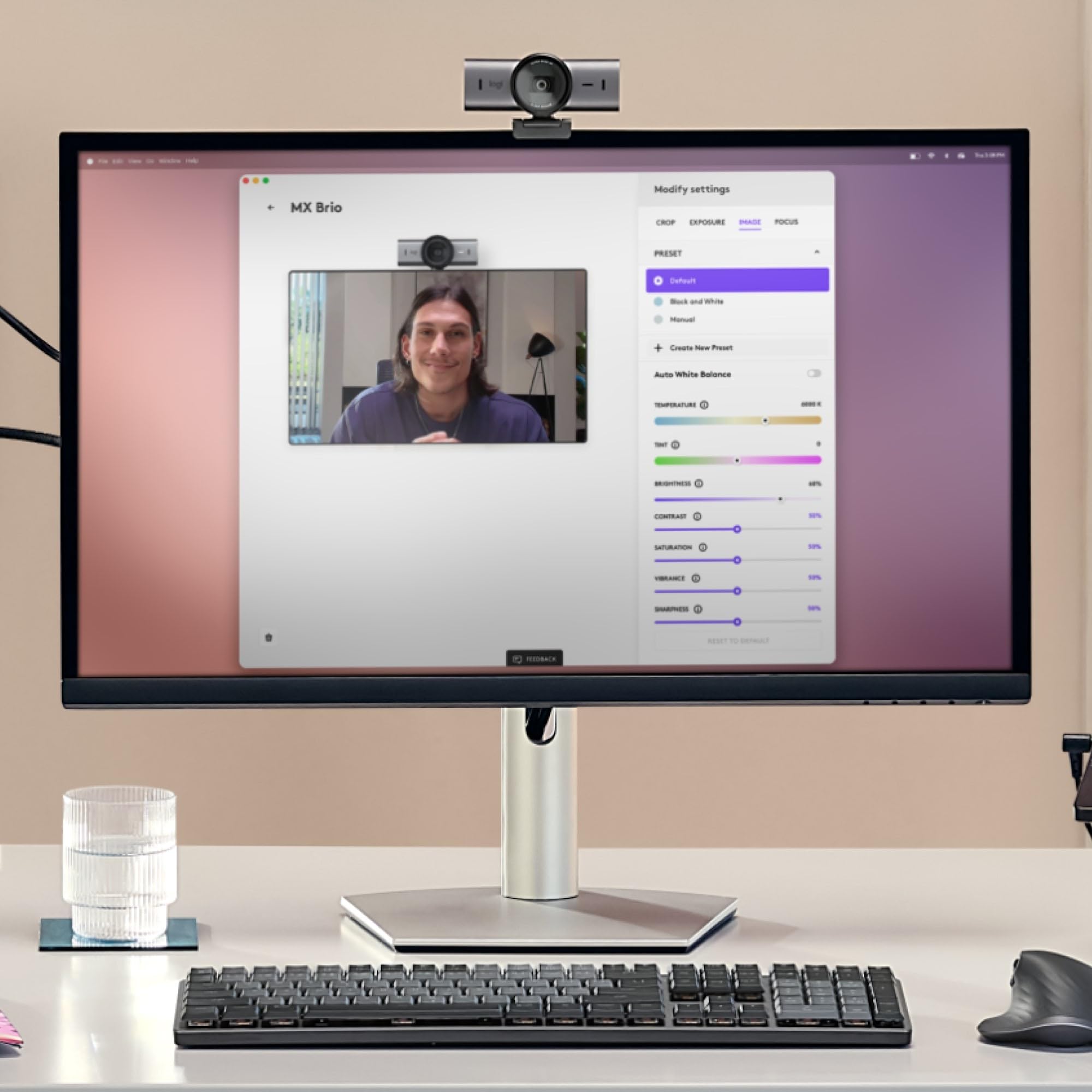 Amazon.co.jp: Logitech MX Brio 4K Ultra HD 1080p 60fps