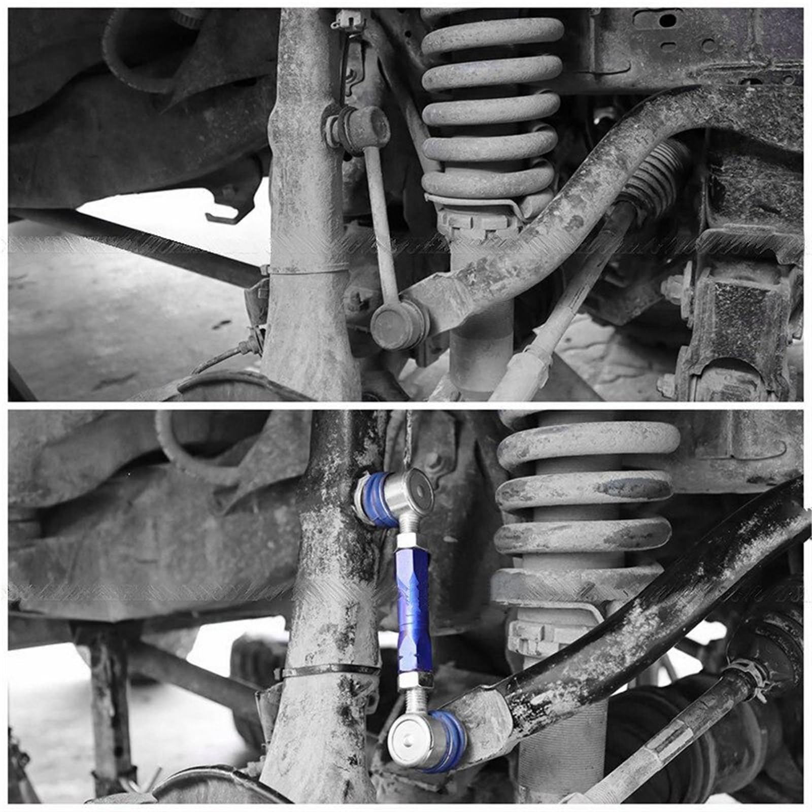 bieleta de barra estabilizadora Kits de enlace de barra estabilizadora delantera ajustable para camionetas Hilux, Fortuner, FJ Cruiser, LC120 y LC150 4x4.