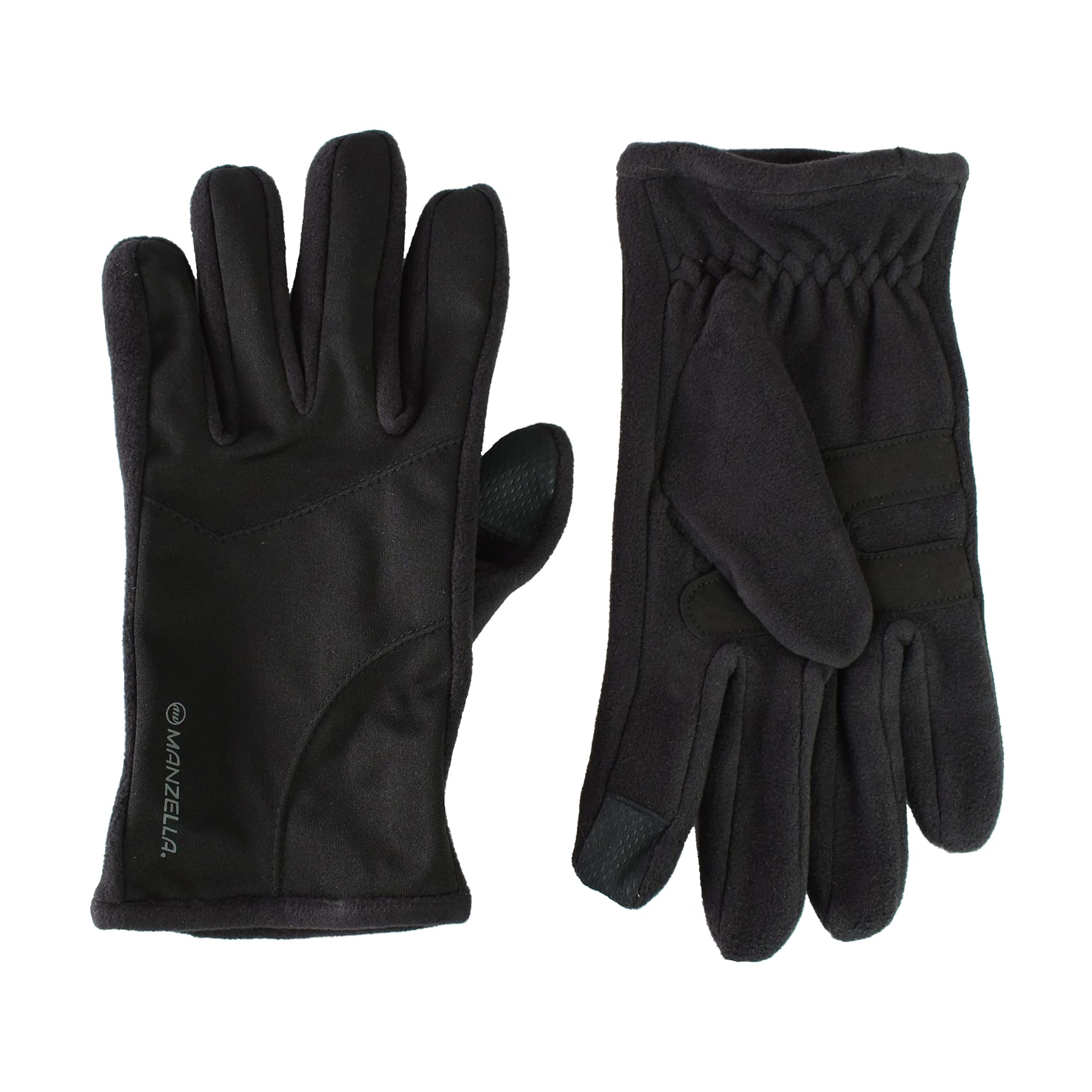Manzella Mens Hybrid Ultra Touchtip Glove, Touchscreen Capable