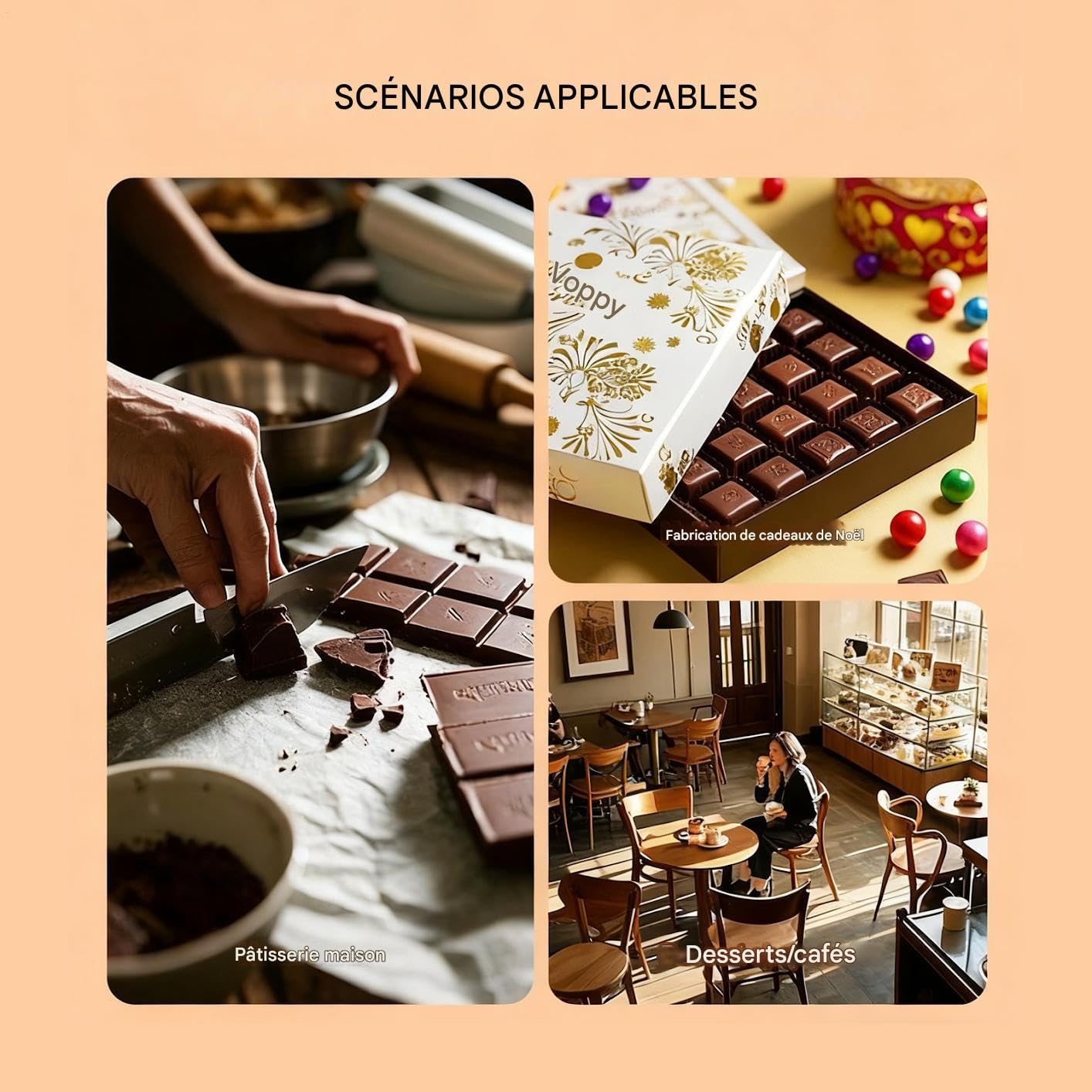 Cioccolato In Silicone 2 Pezzi Riutilizzabili Termoresistenti Antiaderenti | Forma Per Barrette Di Caramelle Per Preparare Dolci Festivi Dessert Pasticceria Cucina Domestica Fatti In Casa