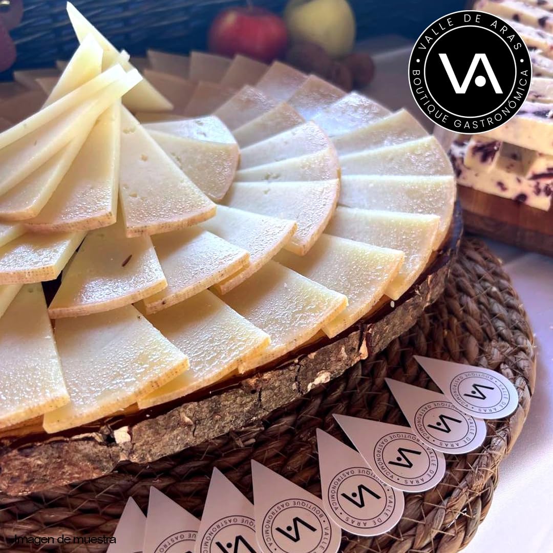 Tabla de Quesos sin Lactosa | Exquisita Selección de Quesos Artesanales de 900gr de queso cortado | Ideal para Intolerantes a la Lactosa | Sabor Suave y Natural | Perfecto para Aperitivos y Cenas