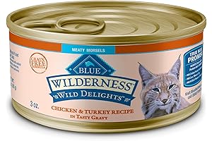 Wilderness Wild Delights Meaty Morsels Wet Cat Food with Real Chicken & Turkey
