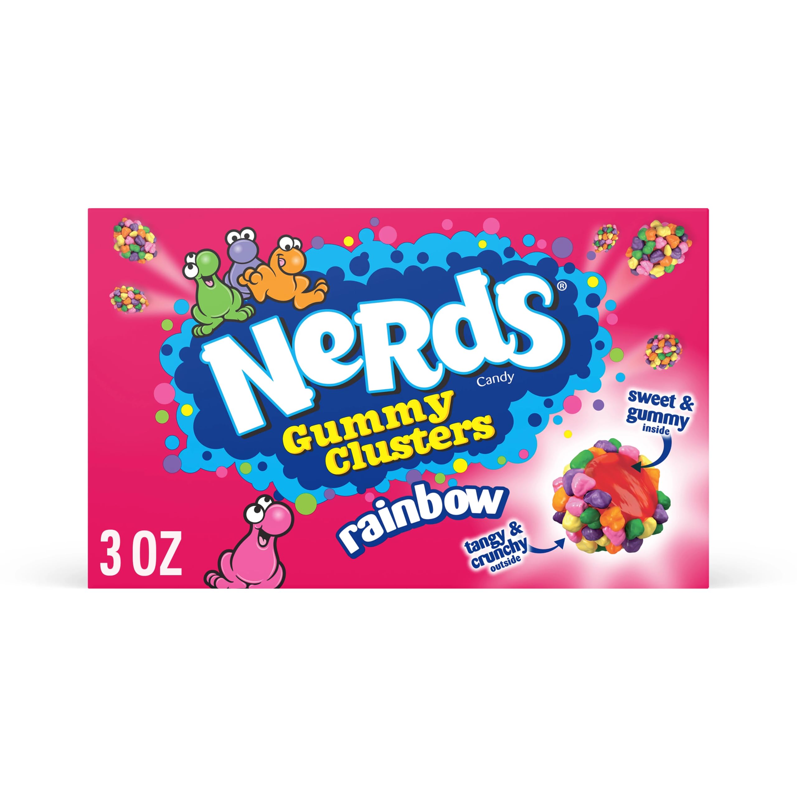 Nerds Gummy Clusters Theater Box, 3 Ounce