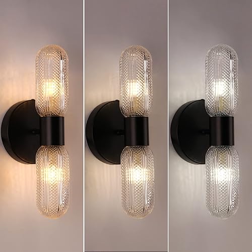 Miniatura 5 de JC TOPA Apliques de pared modernos de mediados de siglo, contemporáneos de 6.3 pulgadas, lámpara de pared con brazo de poste largo, iluminación para