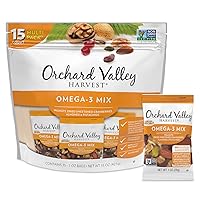 Vista 13 de Orchard Valley Harvest - Heart Healthy Blend, bolsas de 1 onza (paquete de 8), almendras, arándanos, nueces y garbanzos, sin gluten, sin OMG, sin