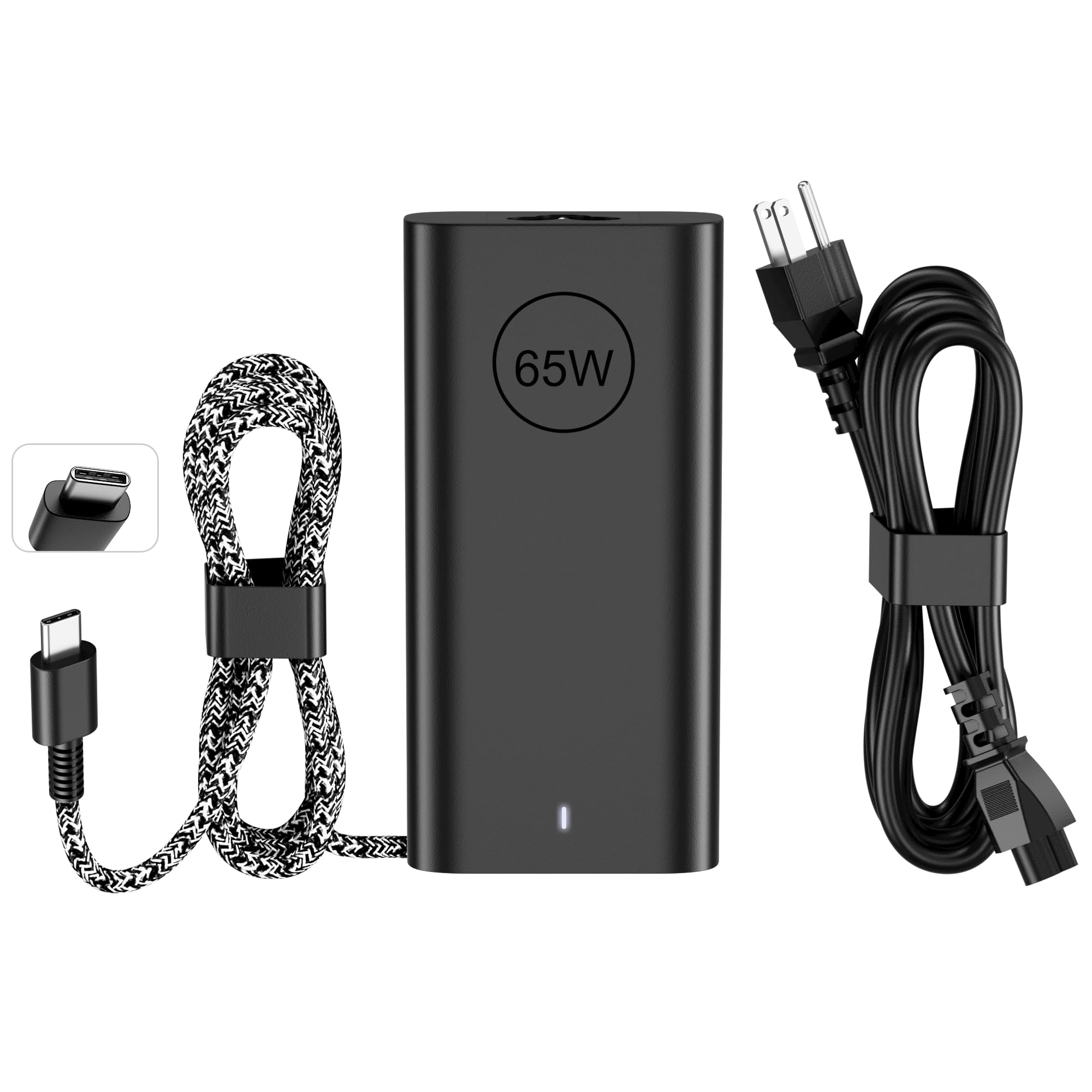 Photo 1 of INEXEWOC 65W USB-C Laptop Charger