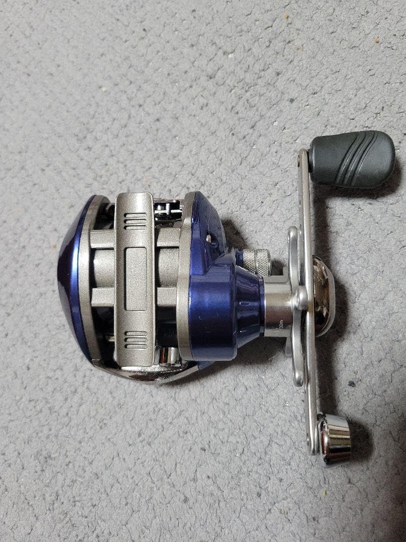 両軸リール ブルー 釣り道具