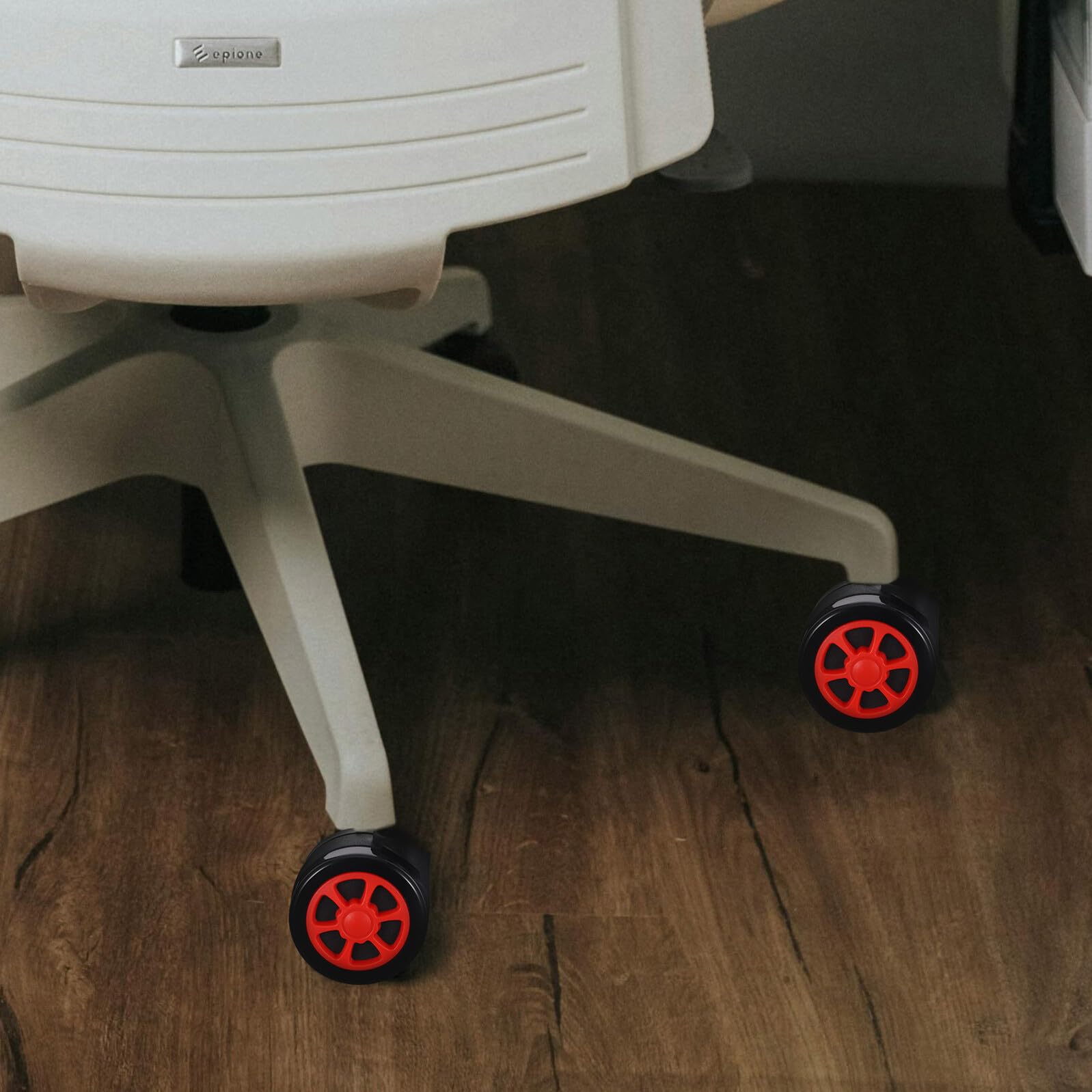 5pcs Biuro Krzesło koła jezdne Zamienny płynne toczenie do podłogi drewniane Dom Biuro Desk kółka do krzeseł