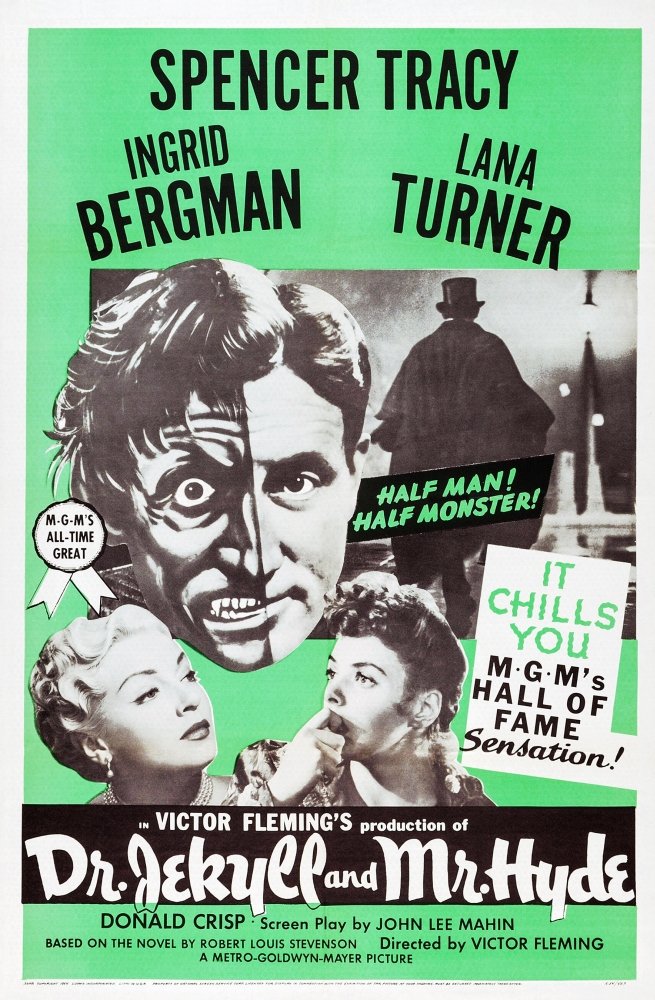 Amazon.com: Posterazzi Dr. Jekyll And Mr. Hyde Top: Spencer Tracy