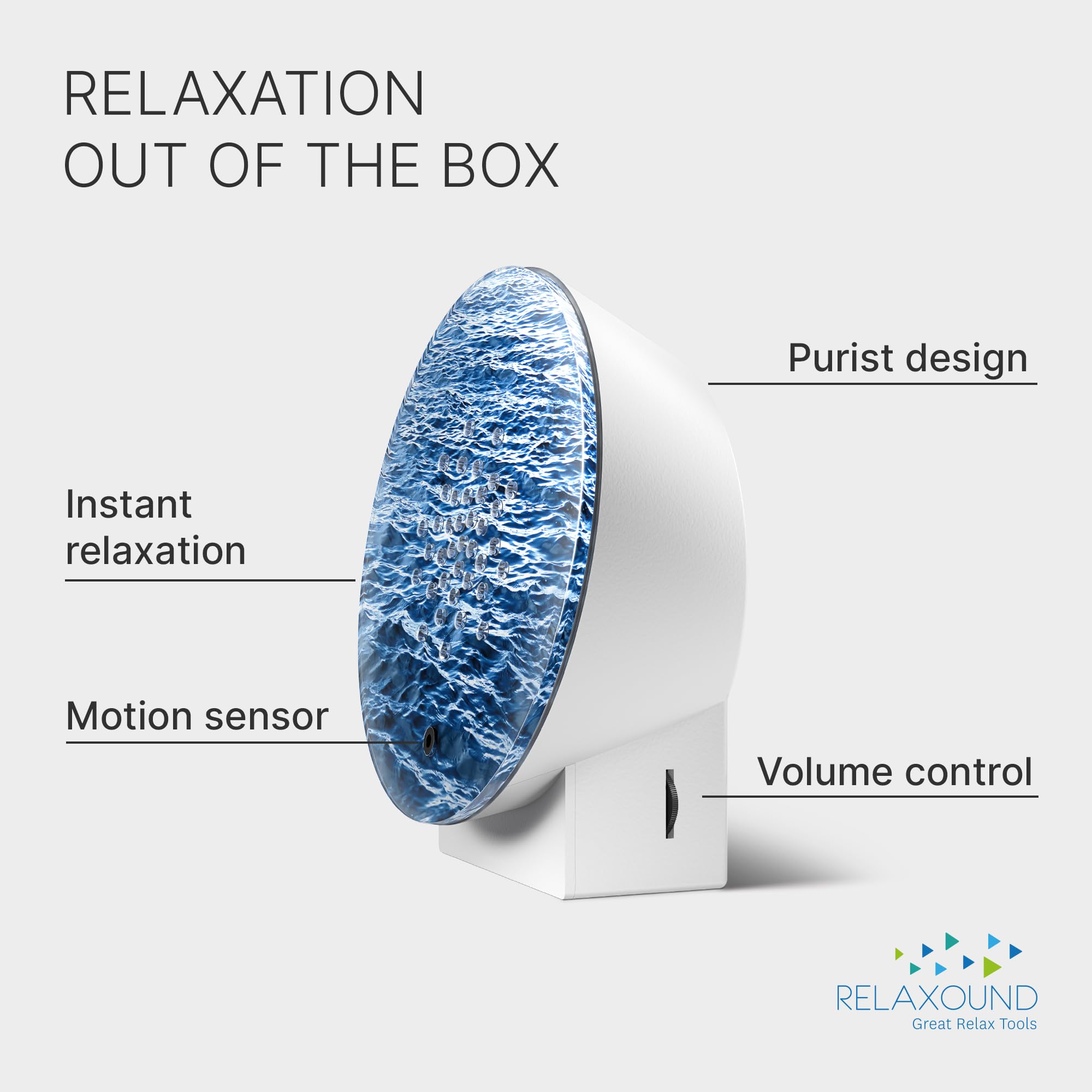 Oceanbox Wave, blu/bianco, taglia unica