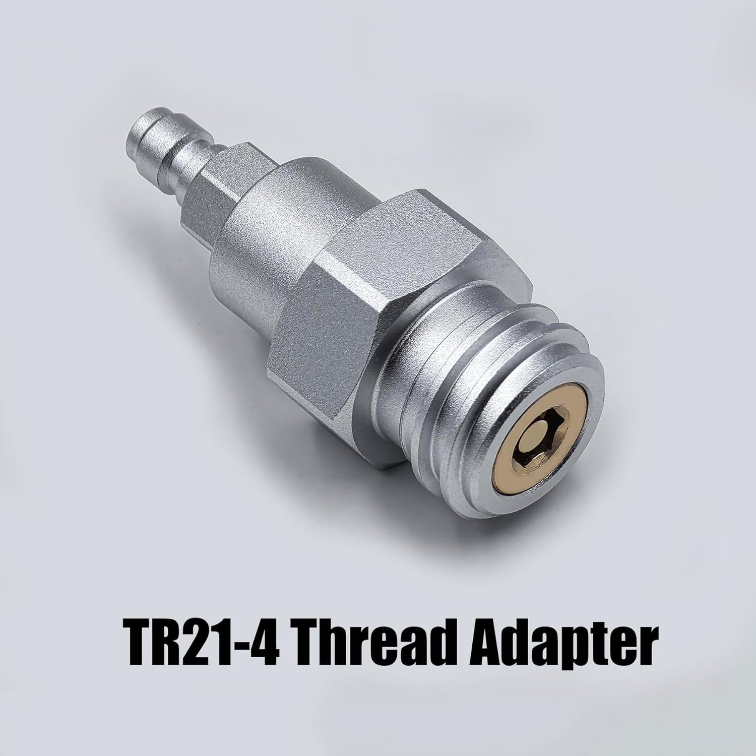 Soda Machine Sparkling Water Maker Carbon Dioxide Fill Station Adapter TR21-4 for External CO2 Tank with 98 Inches Hose Kit and 8mm Male Quick Disconnect Connector