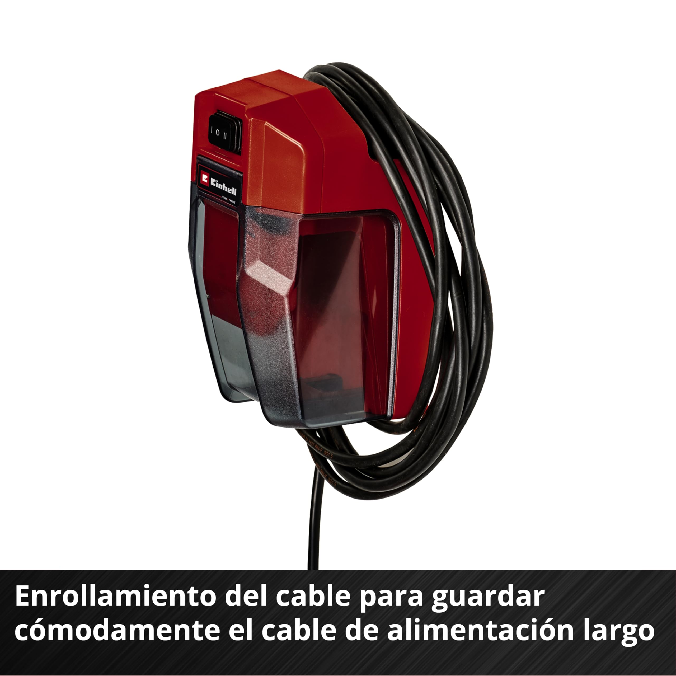 Einhell Bomba de aguas sucias con batería GE-DP 18/25 LL Li-Solo | PXC | 18 V | 0,5 bar | Caudal de 7000 l/h | altura impulsión 5 m | Aspiración en plano | 2 modos de potencia | Sin batería