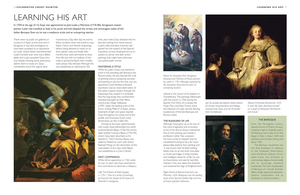 Goya: His Life & Works in 500 Images (Great Artists)