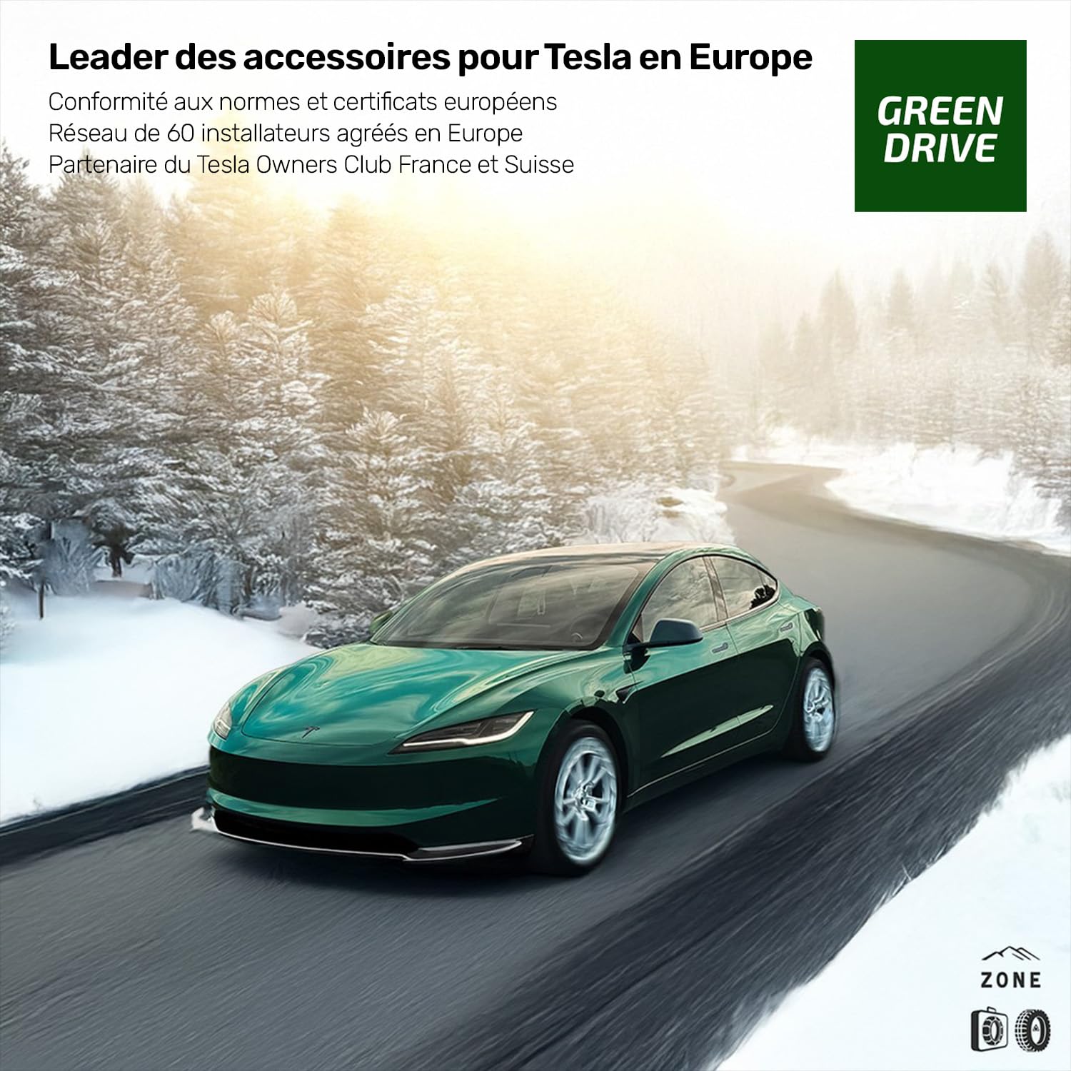 Stylo Retouche Peinture Carrosserie - Blanc perle nacré - Tesla Model 3 & Y (2019 à aujourd'hui) - Stylo Efface Rayure Carrosserie - Séchage Rapide - Protection UV