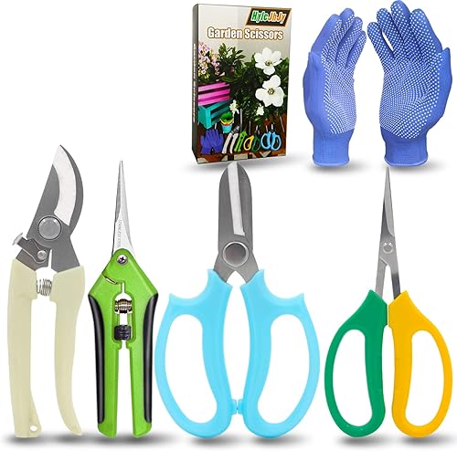 Tijeras de podar de jardín, tijeras de jardín, tijeras de hierbas, tijeras de floristería, tijeras florales, tijeras de bonsái, podadora de mano con