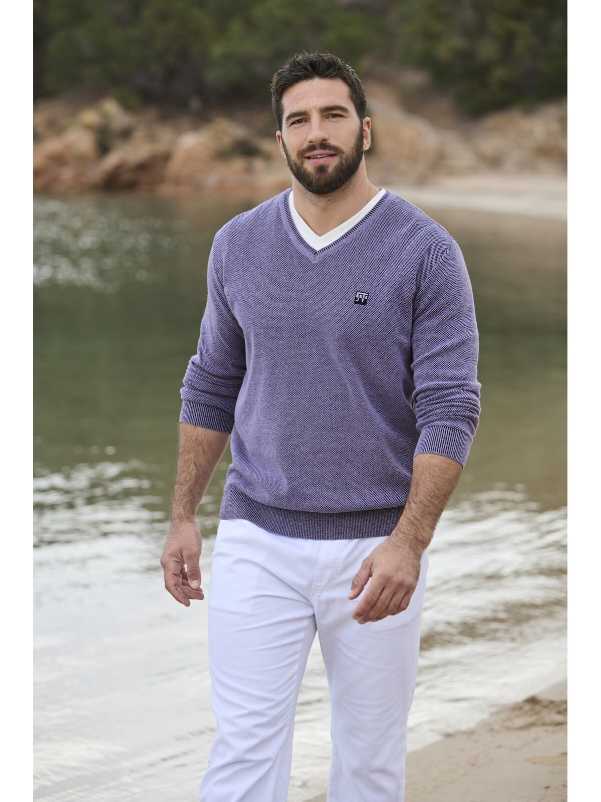 Jan Vanderstorm Herren Pullover Keimo