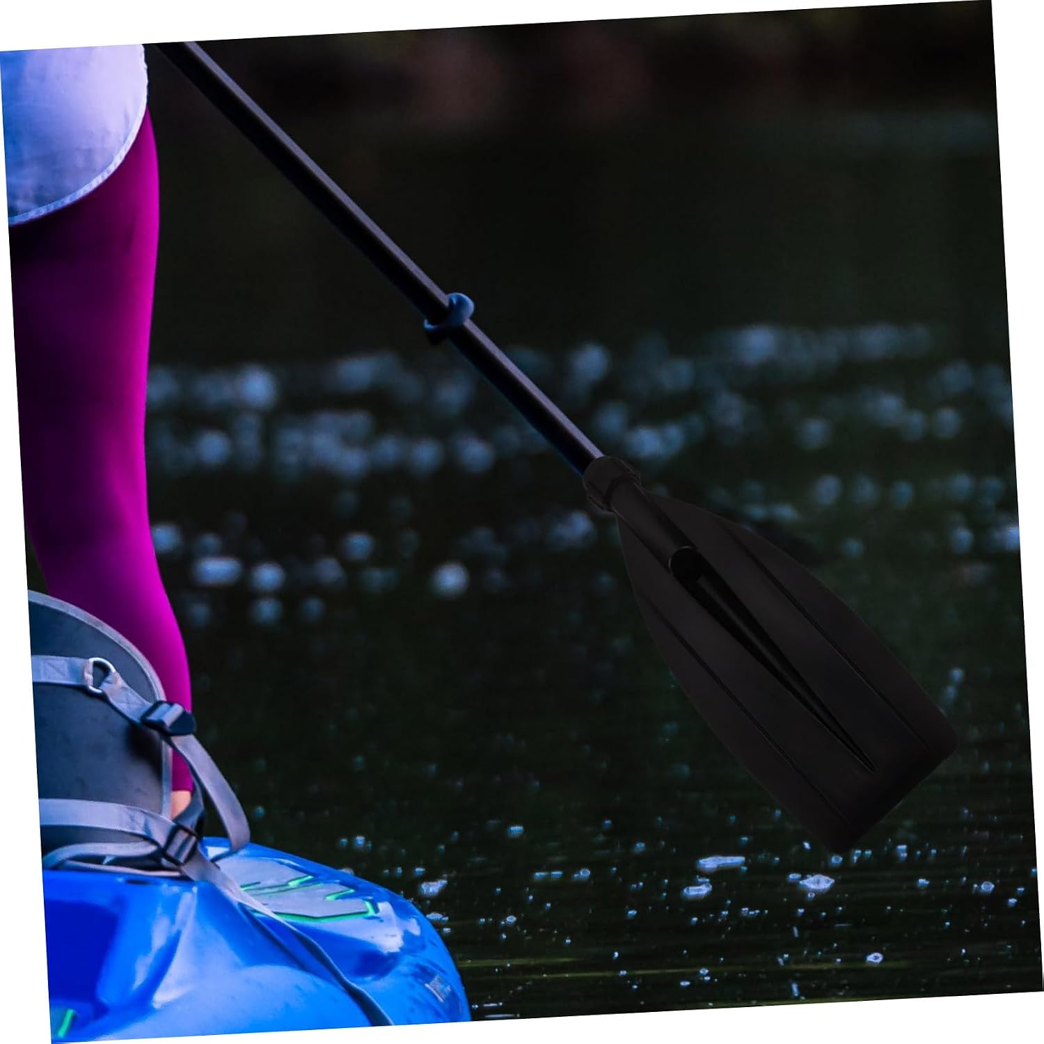 Abaodam Kayak Paddle Grips High Paddler Paddles Oar Lightweight Portable Recreational Shaft Replacement