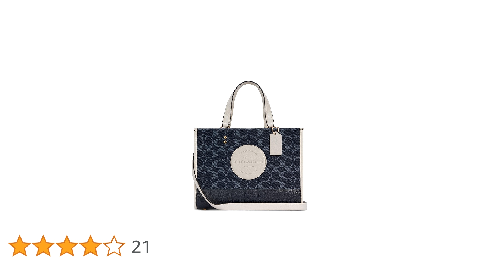 Amazon | Coach (コーチ) レディース デンプシー トート 22 (デニム