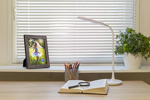 Miniatura 7 de RPJC - Marcos de fotos (4 x 6, madera maciza, vidrio de alta definición, para mesas, montaje en pared, marco de fotos carbonizado