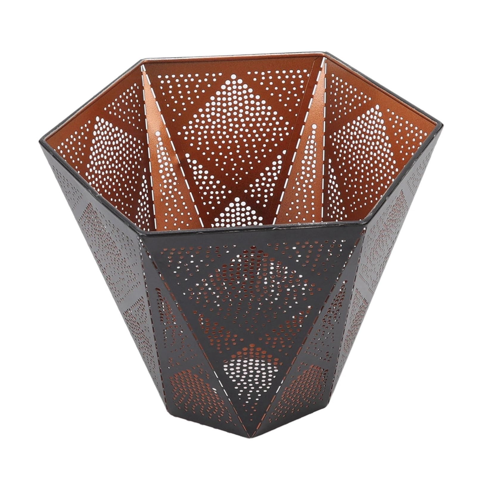 Luxemetals One Color Modern Wrought Iron Hollow Design Lamp Shade For E27 E26 Holders
