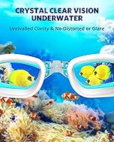 Vista 5 de Aegend Gafas de natación, gafas de natación sin fugas, protección completa para adultos, hombres, mujeres y jóvenes