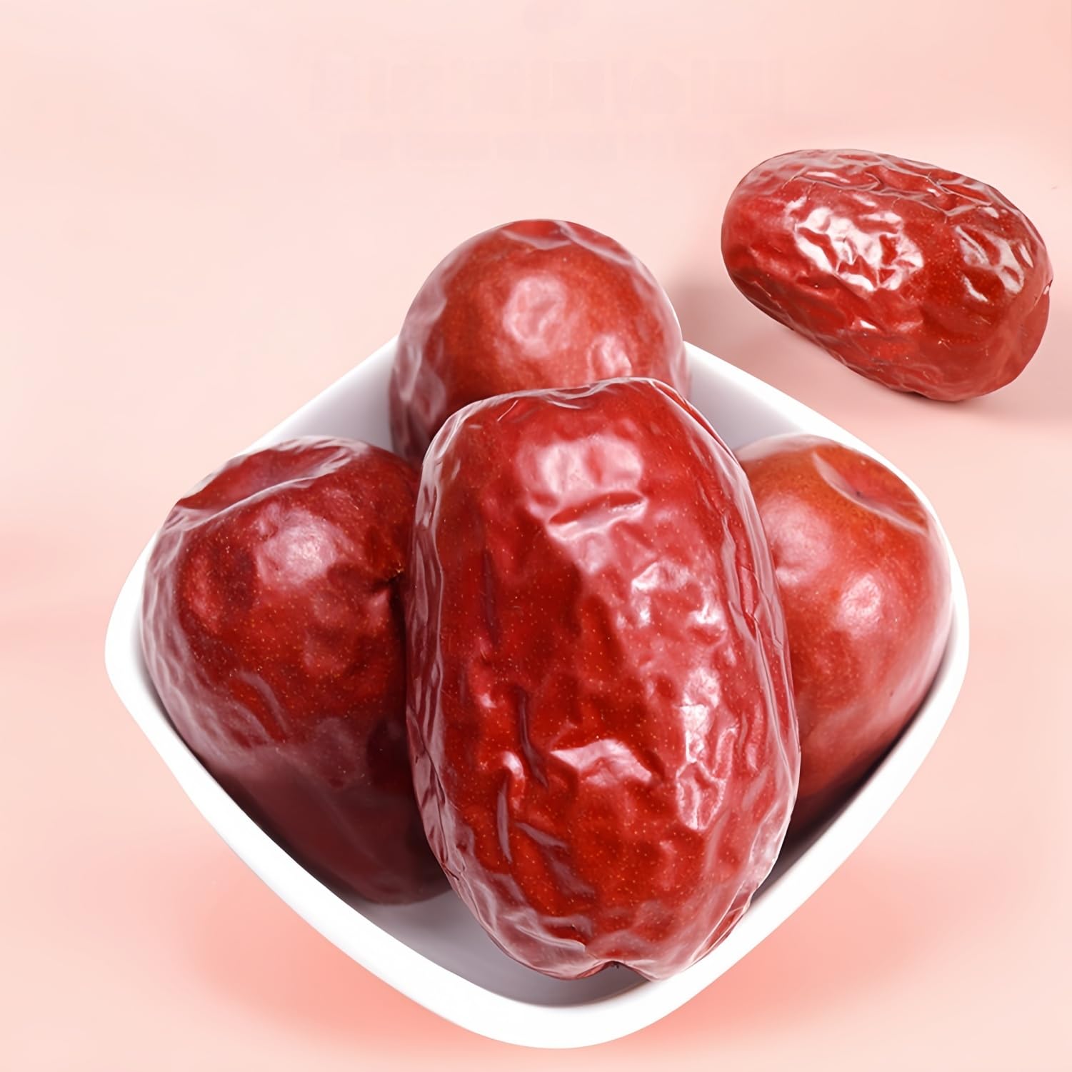 Mckona - Dattes Rouges Séchées Jujube 500g - Fruits Naturels pour Cuisine & Infusion