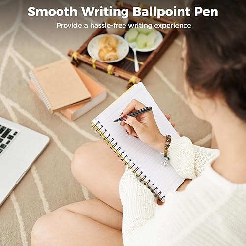 Miniatura 3 de 72 mini bolígrafos de 4 pulgadas a granel, pequeños bolígrafos retráctiles, bolígrafos de punta fina de 0.028 in con clip, bolígrafos negros de