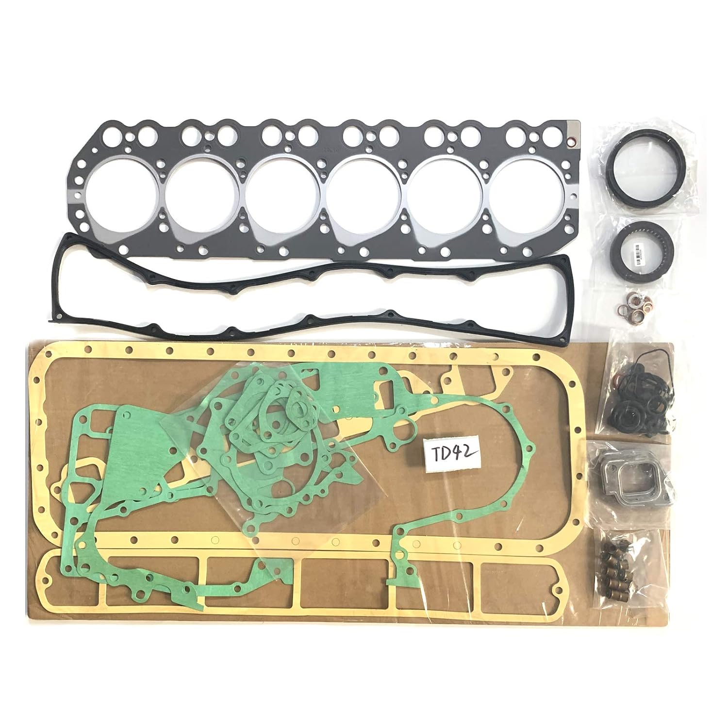 Amazon.co.jp TD42 コンプリートガスケットセット 10101VB285 51028400 1010106J87 エンジン