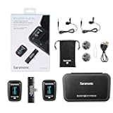 Blink 500 Pro X B6 2-Person Wireless Mic System w/Lavaliers & USB-C Receiver for iPhone 15, Android, iPad, Mobile & Computers, Black