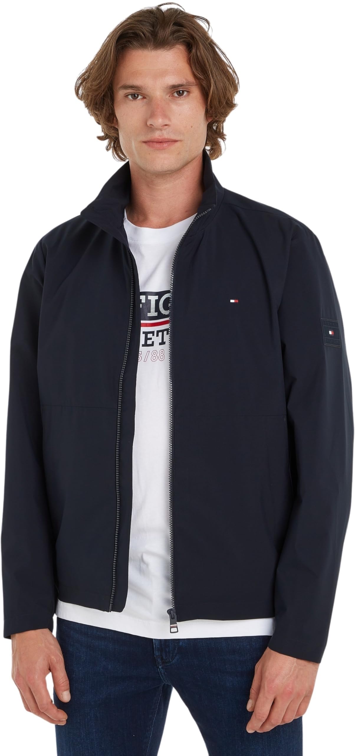 Tommy Hilfiger Kurtki tkane Mężczyźni Rwb Blouson Mw0mw34470