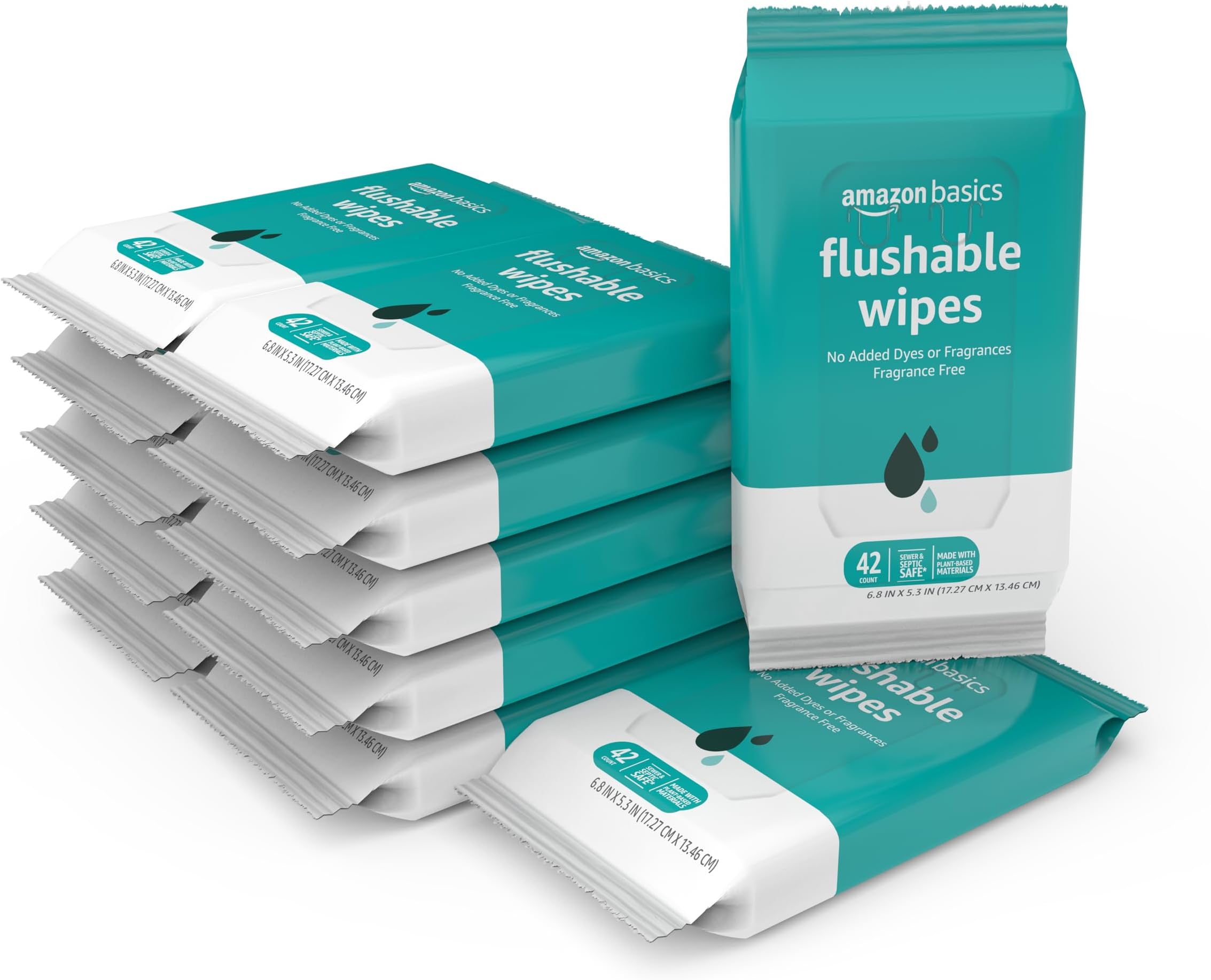 Dynarex DynaCare Flushable Wipes, Wet Bathroom Hygiene