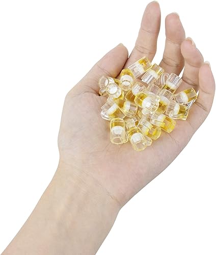 Miniatura 3 de AUEAR, Preciosa mini taza de cerveza de plástico modelo tazas en miniatura tazas para accesorios en miniatura (20 piezas)