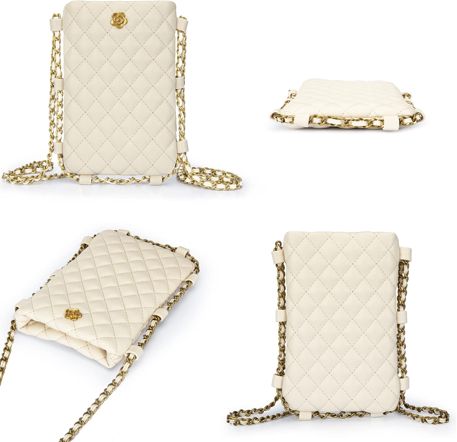 Montana West Quilted Small Crossbody Bags for Women Trendy Cell Phone Purse - Image 7