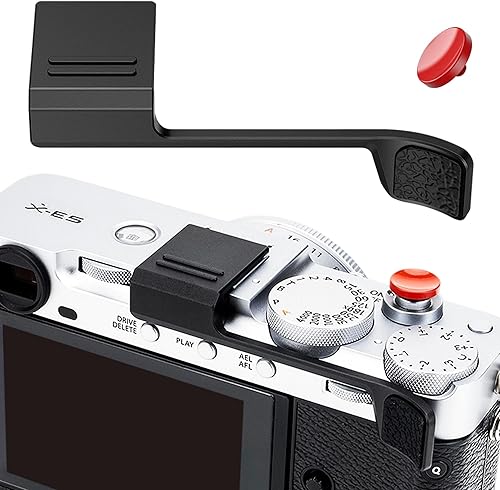Vista 33 de JJC Agarre de pulgar de metal de lujo para Fujifilm Fuji X-Pro3 X-Pro2 X-Pro1 Xpro3 Xpro2 Xpro2 Xpro1 cámara digital sin espejo soporte pulgar