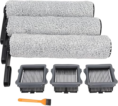 Miniatura 6 de Filtro HEPA de repuesto y rodillo de cepillo, piezas de repuesto para aspiradora Tineco S5 Roller Brush Filtro de aire de partículas de alta