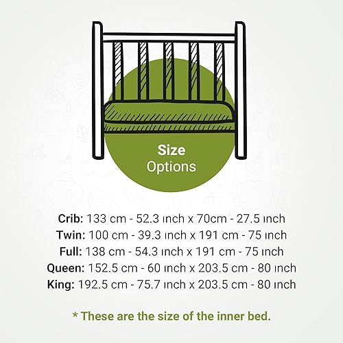 Miniatura 9 de Montessori Floor Bed for Kids 27.5'' x 53'' Crib  Toodlers Floor Bed with Safety Guardrails  Pine Wood Baby Bed  Sturdy Wood Frame Bed for Girls and