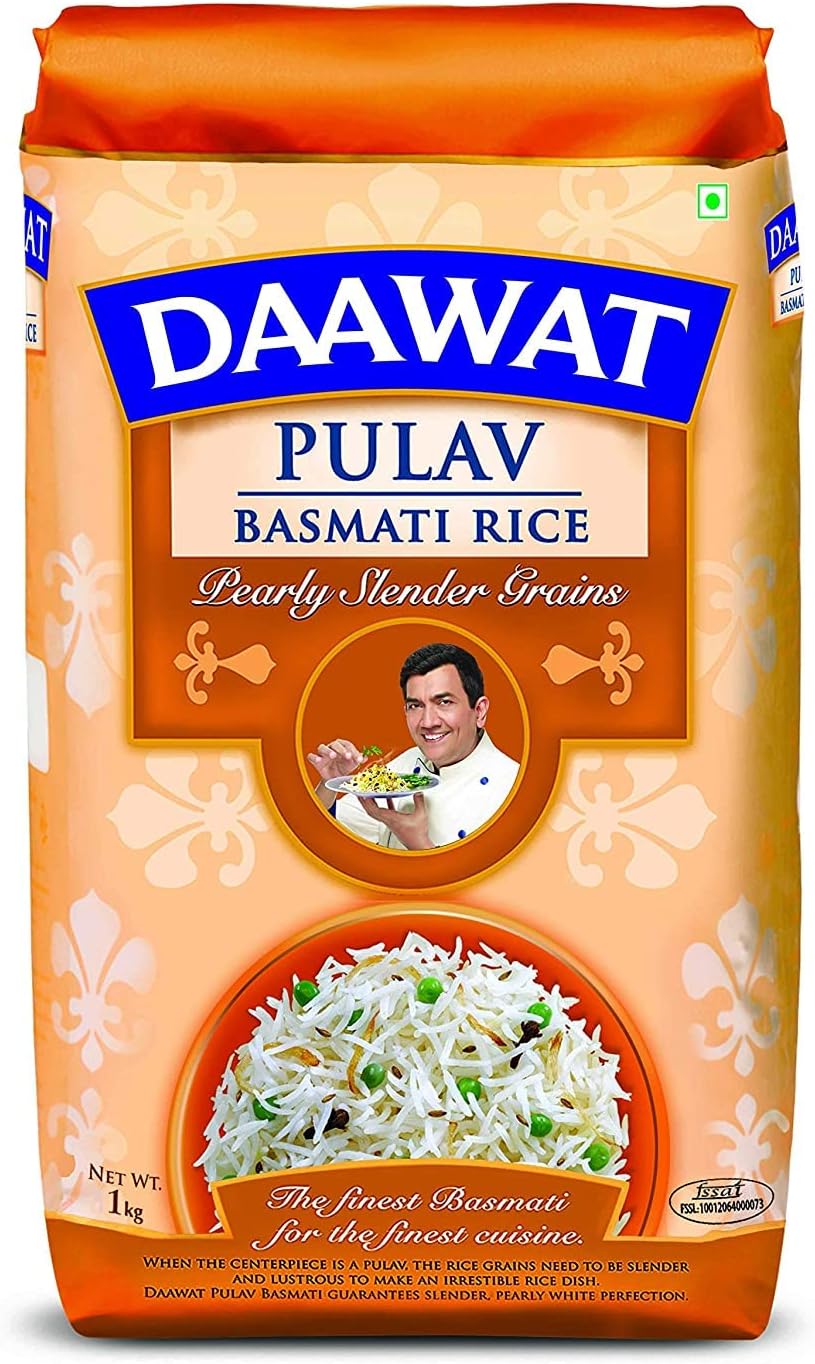BBRATS Daawat Pulav Basmati Rice, 1kg
