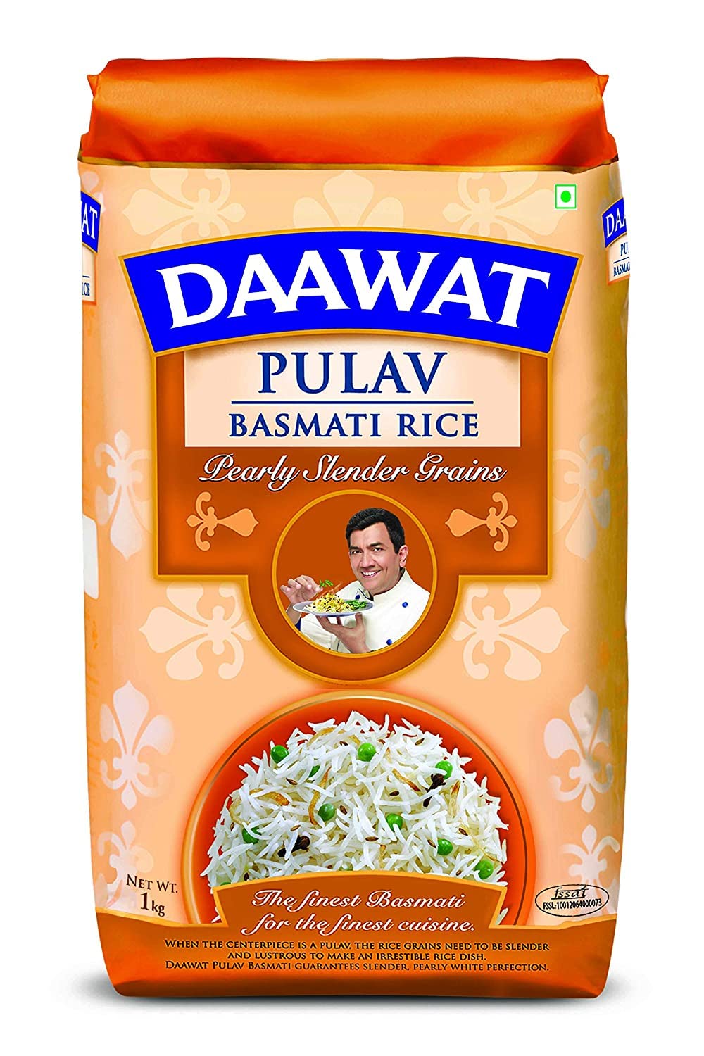 BBRATS Daawat Pulav Basmati Rice, 1kg