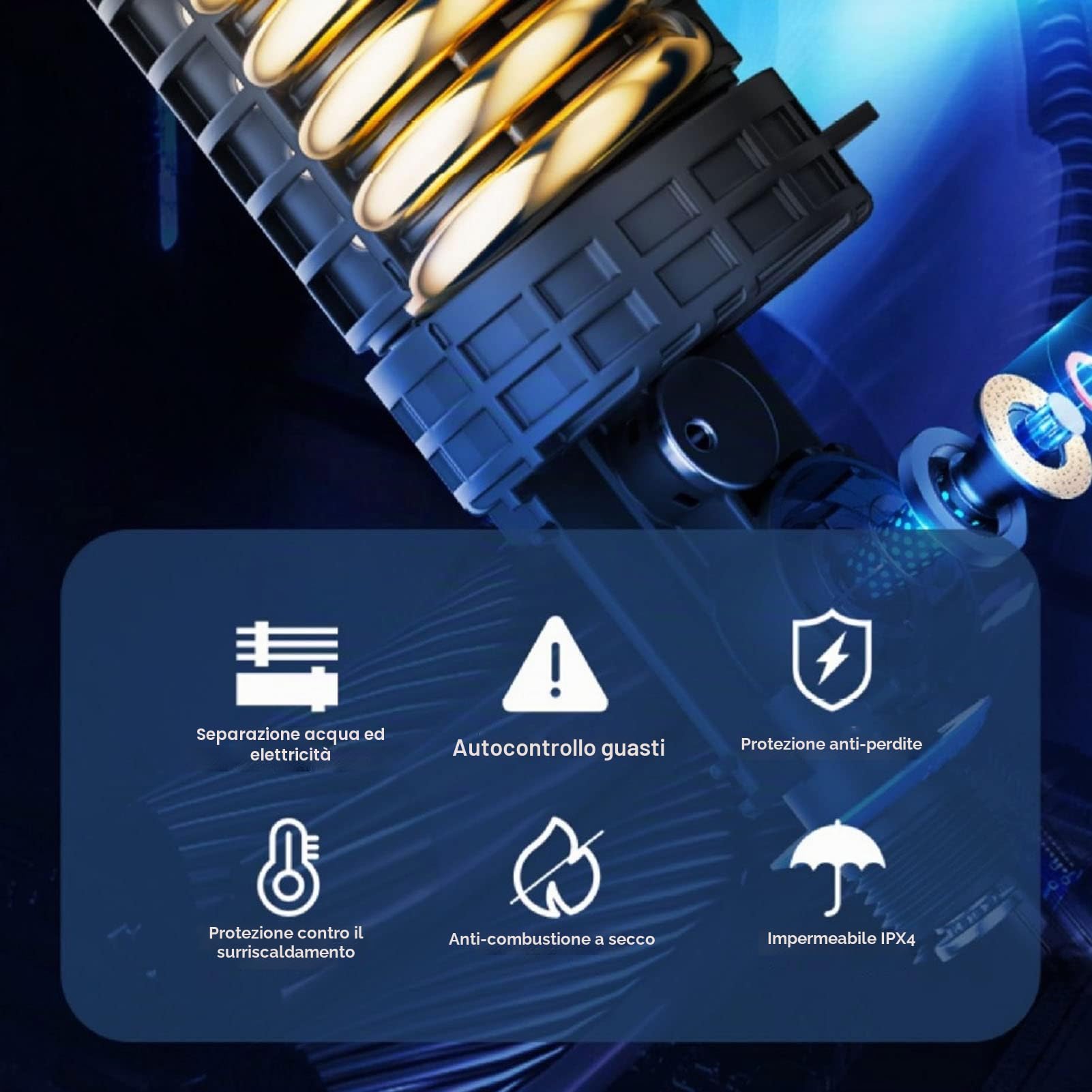 Macchina per il riscaldamento dell'acqua scaldabagno elettrico istantaneo scaldabagno elettrico istantaneo a conversione di frequenza 220 V 3400 W per bagno Zbiorniki gorącej wody