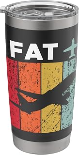 FAT fresno Airport Stainless Steel Insulated Tumbler