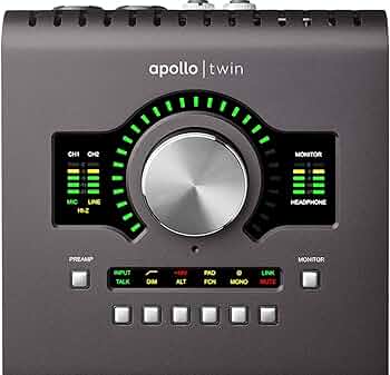 Universal Audio Apollo Twin MKⅡ Amazon.com: Universal Audio Apollo Twin MkII Heritage Edition