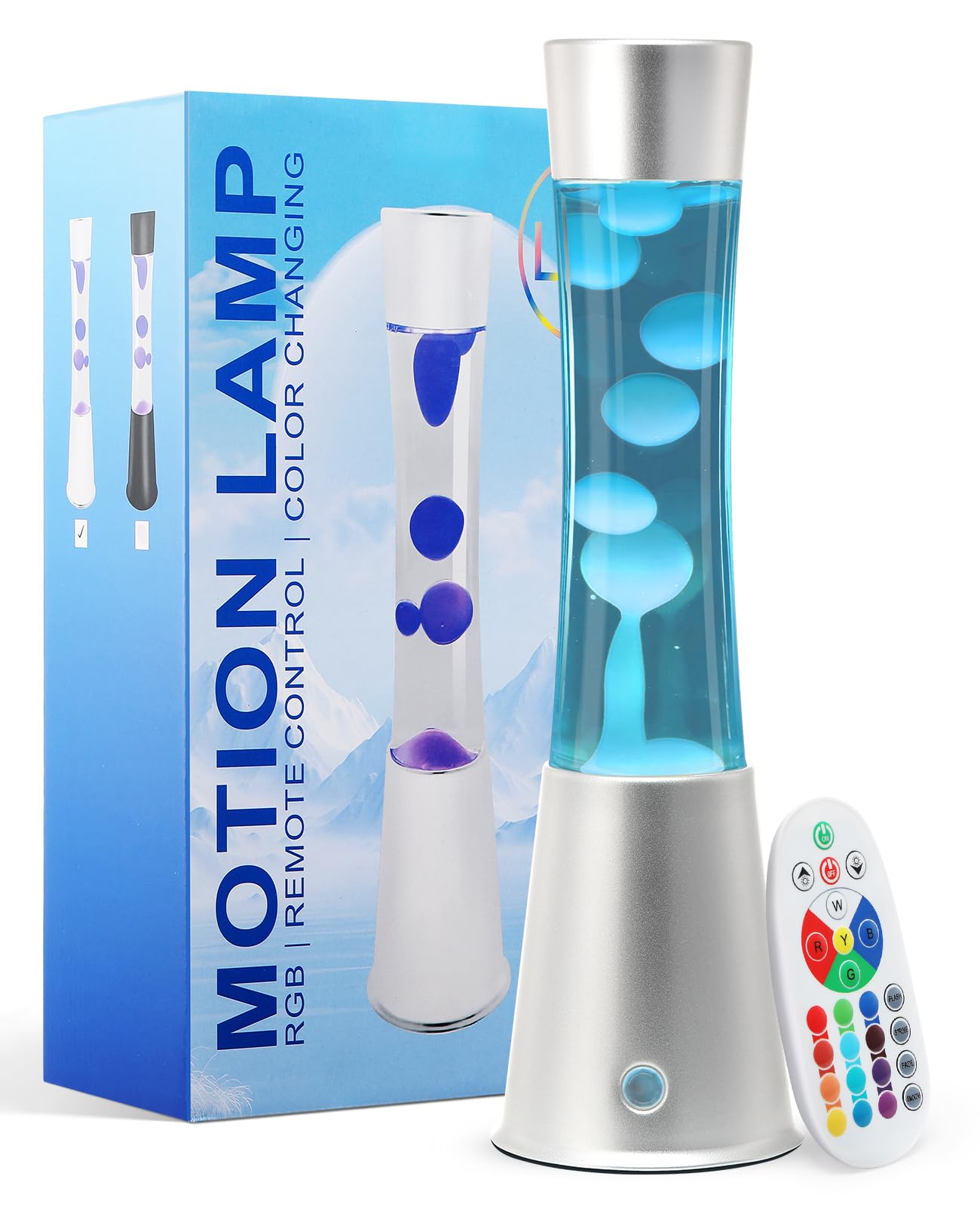 Lampe Lumière Liquide LED d'Ambiance 17 Couleurs Télécommande