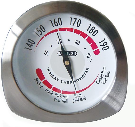Review Norpro Meat Thermometer, 1 EA, Silver Review Norpro Meat Thermometer, 1 EA, Silver