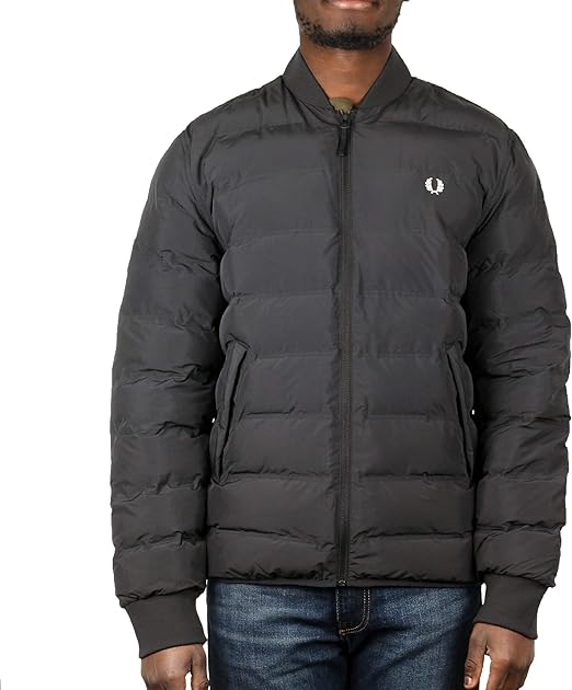fred perry insulated bomber jacket