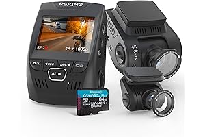 Rexing V1P SE 4K Dual Dash Cam w/GPS