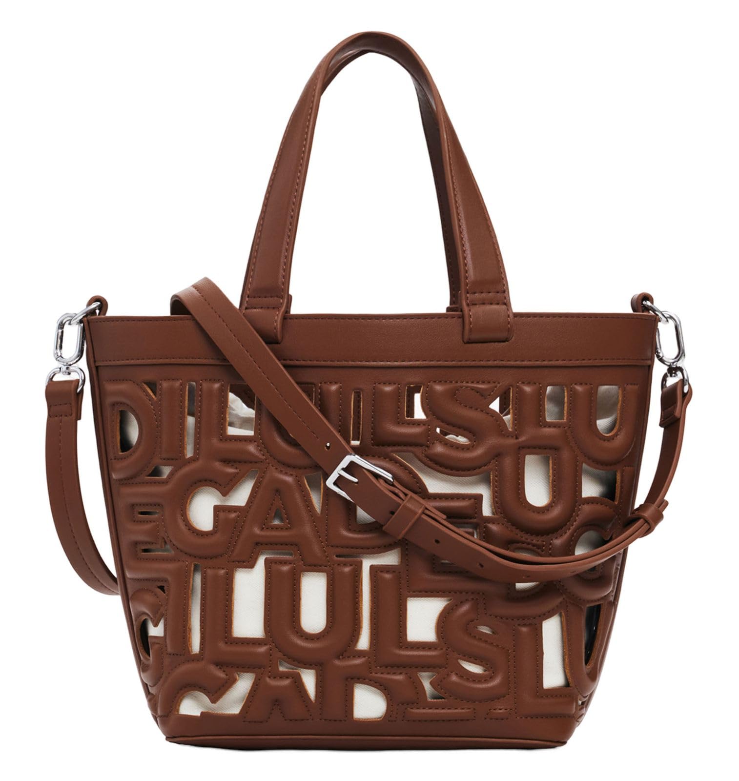 Desigual, Damen, Tasche, Maki Valdivia, Braun