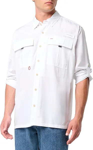 Eddie Bauer Men's Regular Fit UPF Guide 2.0 Long-Sleeve Shirt