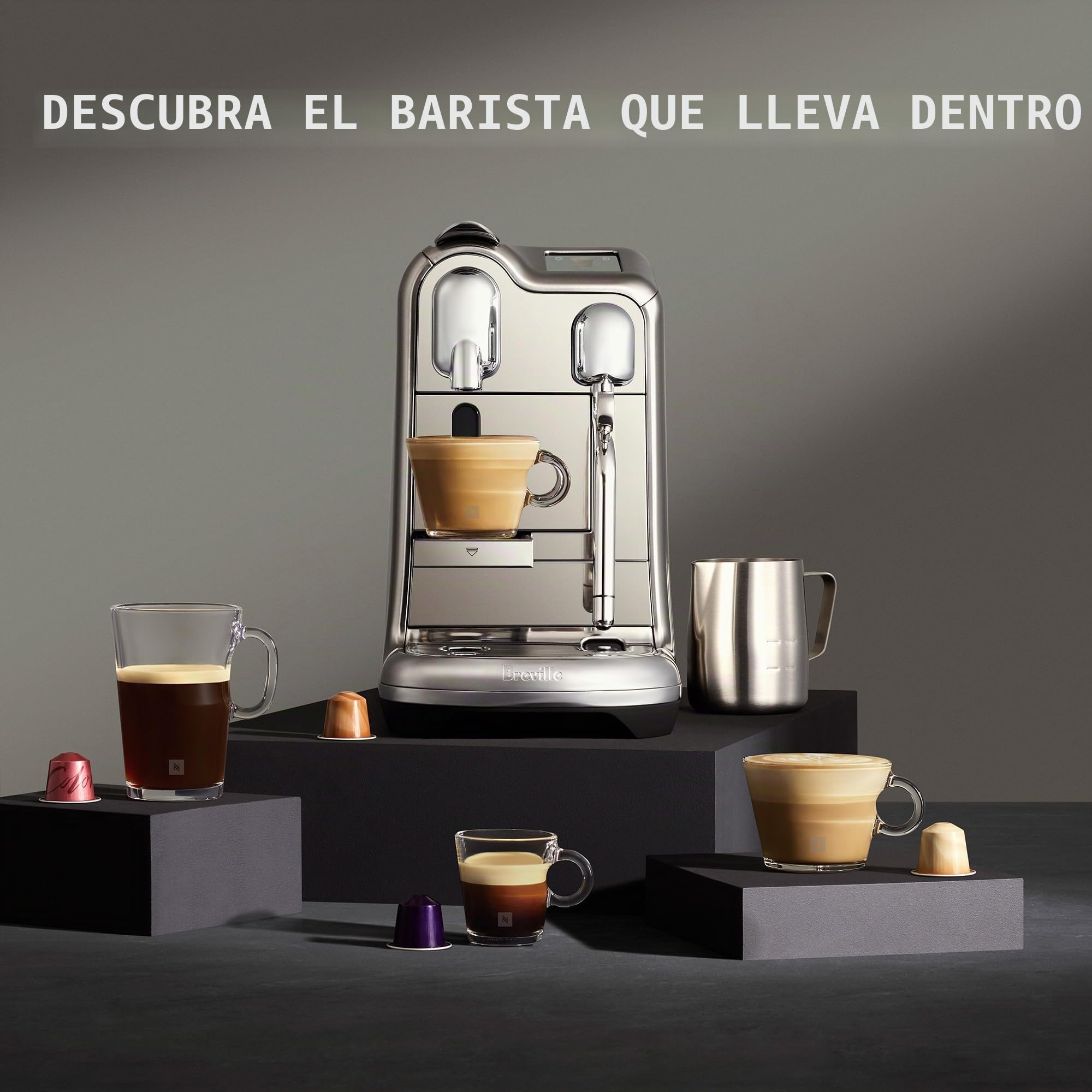 Nespresso Creatista Pro de Sage, Stainless Steel